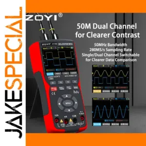 ZT-703S Dual-Channel Oscilloscope with Color Display
