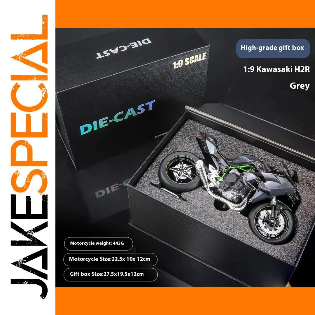 High-Detail 1:9 Scale Diecast Motorcycle Model 1 High-Detail 1:9 Scale Diecast Motorcycle Model