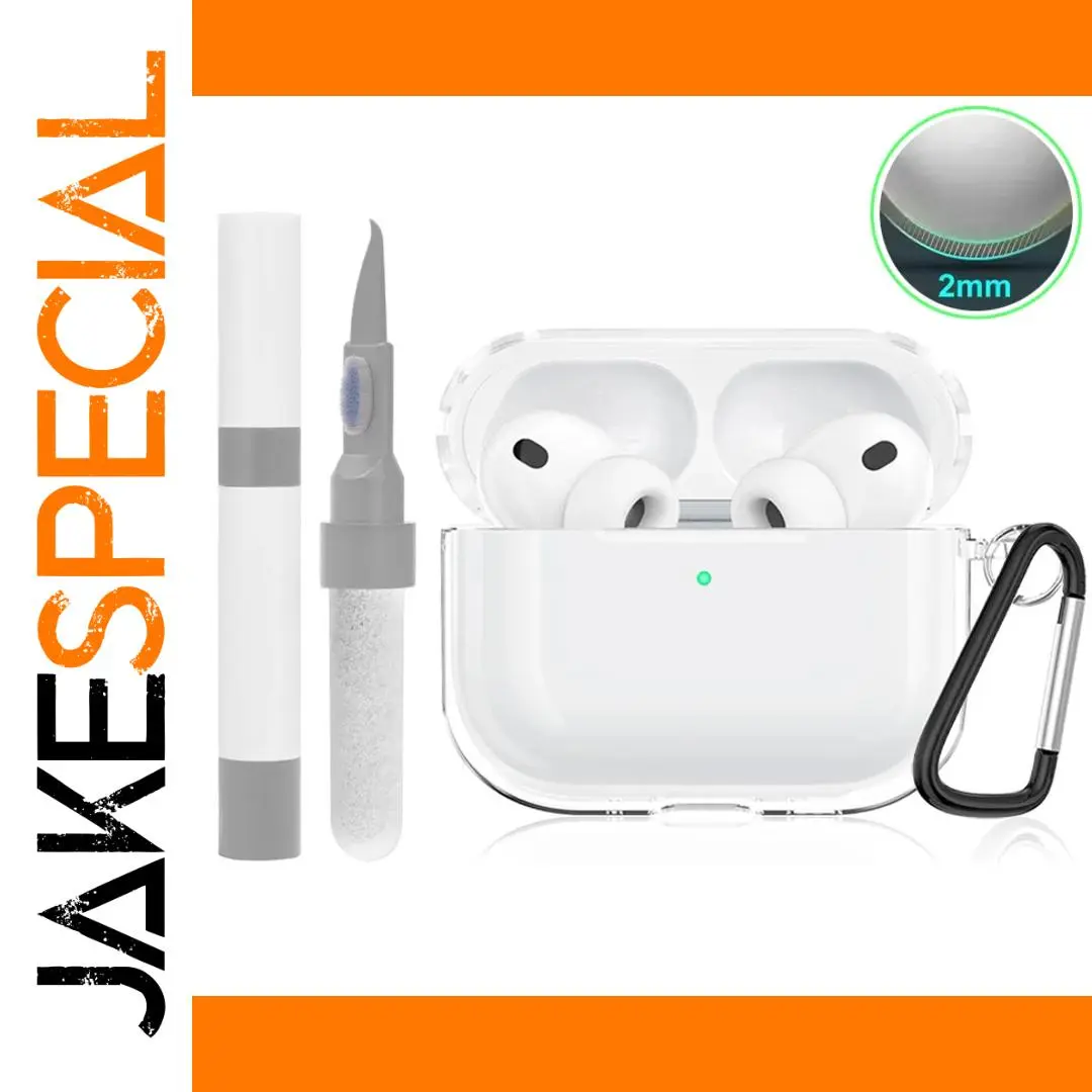 Transparent TPU Case for AirPods Pro 3 1 Transparent TPU Case for AirPods Pro 3