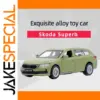 Vibrant Green Skoda Superb Model Car 1/43 Scale