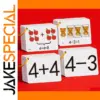 132-Piece Arithmetic Flashcards for Kids