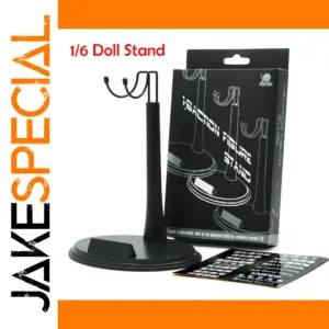 12-Inch Figures Display Stand in Matte Black
