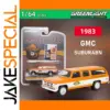 Vibrant Orange GMC Suburban Diecast Model