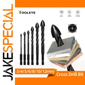 Professional Drill Bit Set with Carbide Tips