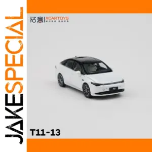 Black and White 1:64 Scale Die-Cast Model Car