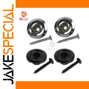 Electric Bass Round Head Clasps - Set of 4