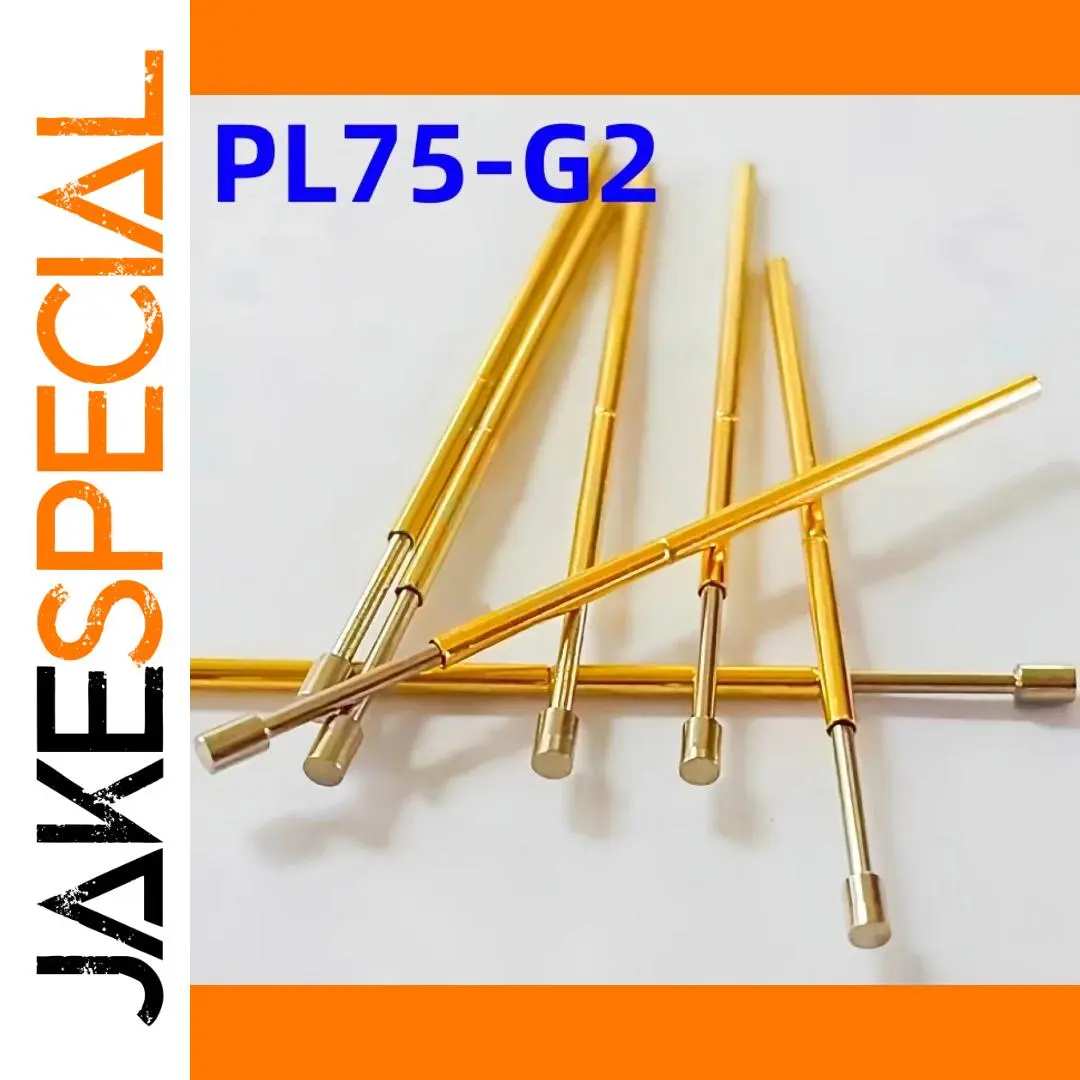 Gold Plated Test Probes Set 100pcs PL75-G2 1 Gold Plated Test Probes Set 100pcs PL75-G2