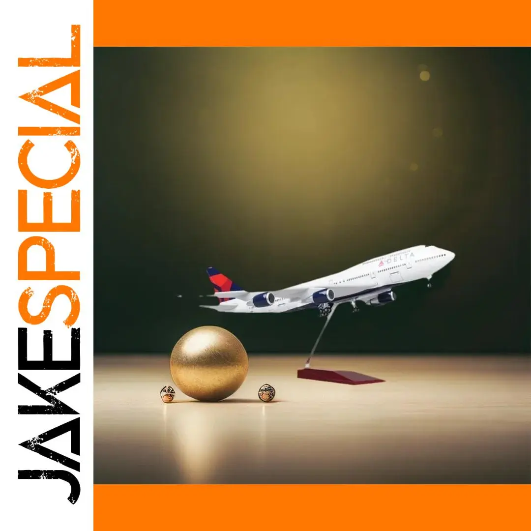 Delta Boeing 747 Model with LED Lighting 1 Delta Boeing 747 Model with LED Lighting