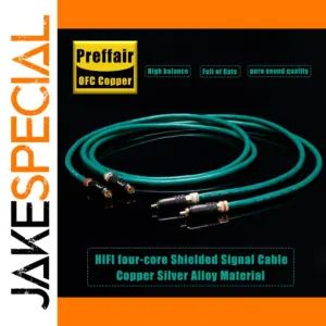 Premium RCA to RCA Audio Cable with Shielding