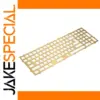 Melody 96 Brass and Aluminum Keyboard Plate
