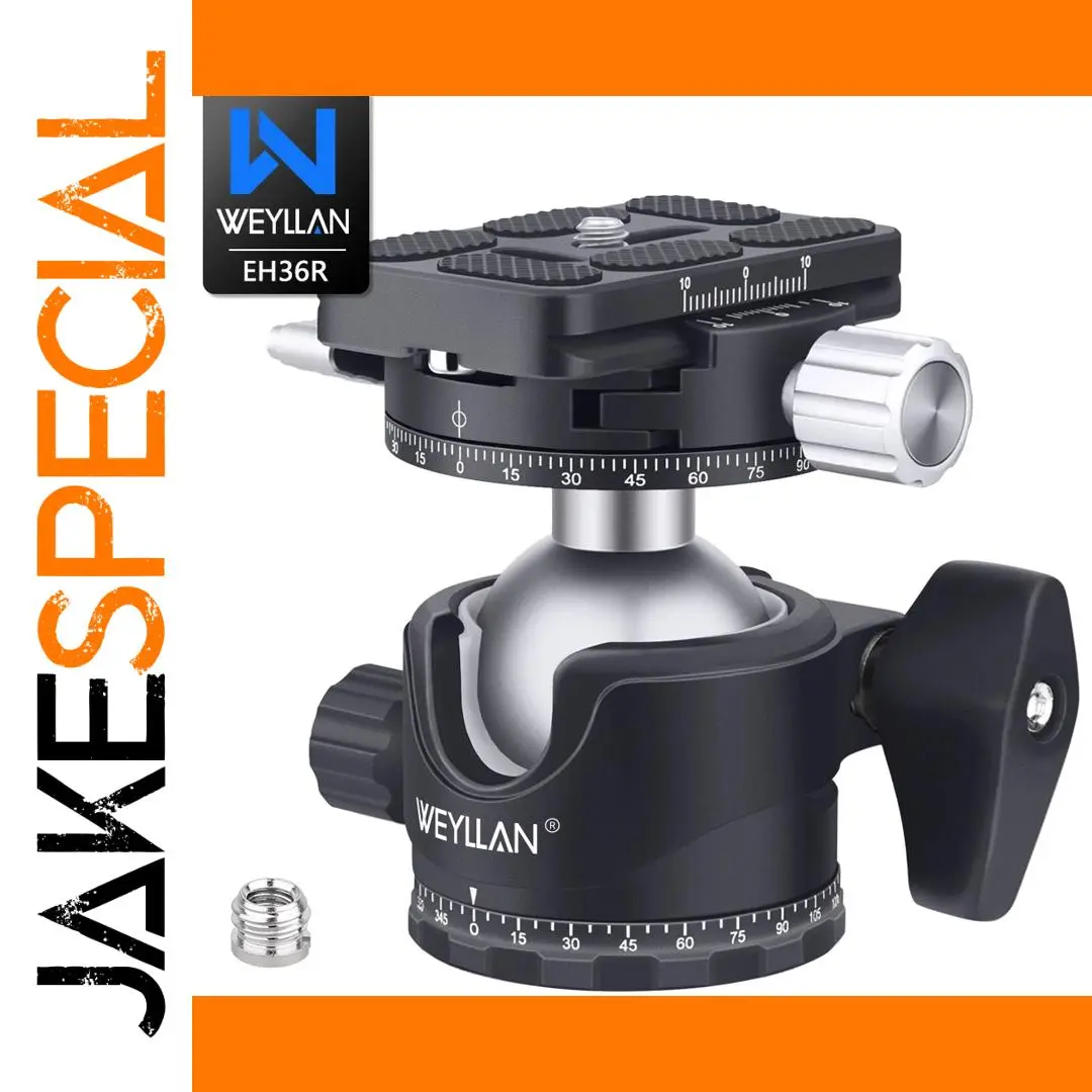 WEYLLAN EH36R Tripod Head for Precision Photography 1 WEYLLAN EH36R Tripod Head for Precision Photography
