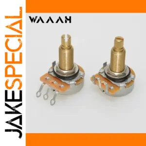 Brass Guitar Potentiometers for LP Style