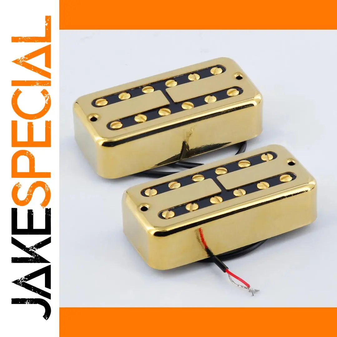 Gold and Chrome Humbuckers for FT-Style Guitars 1 Gold and Chrome Humbuckers for FT-Style Guitars