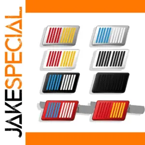 Mitsubishi 3D Metal Emblem with Vibrant Colors