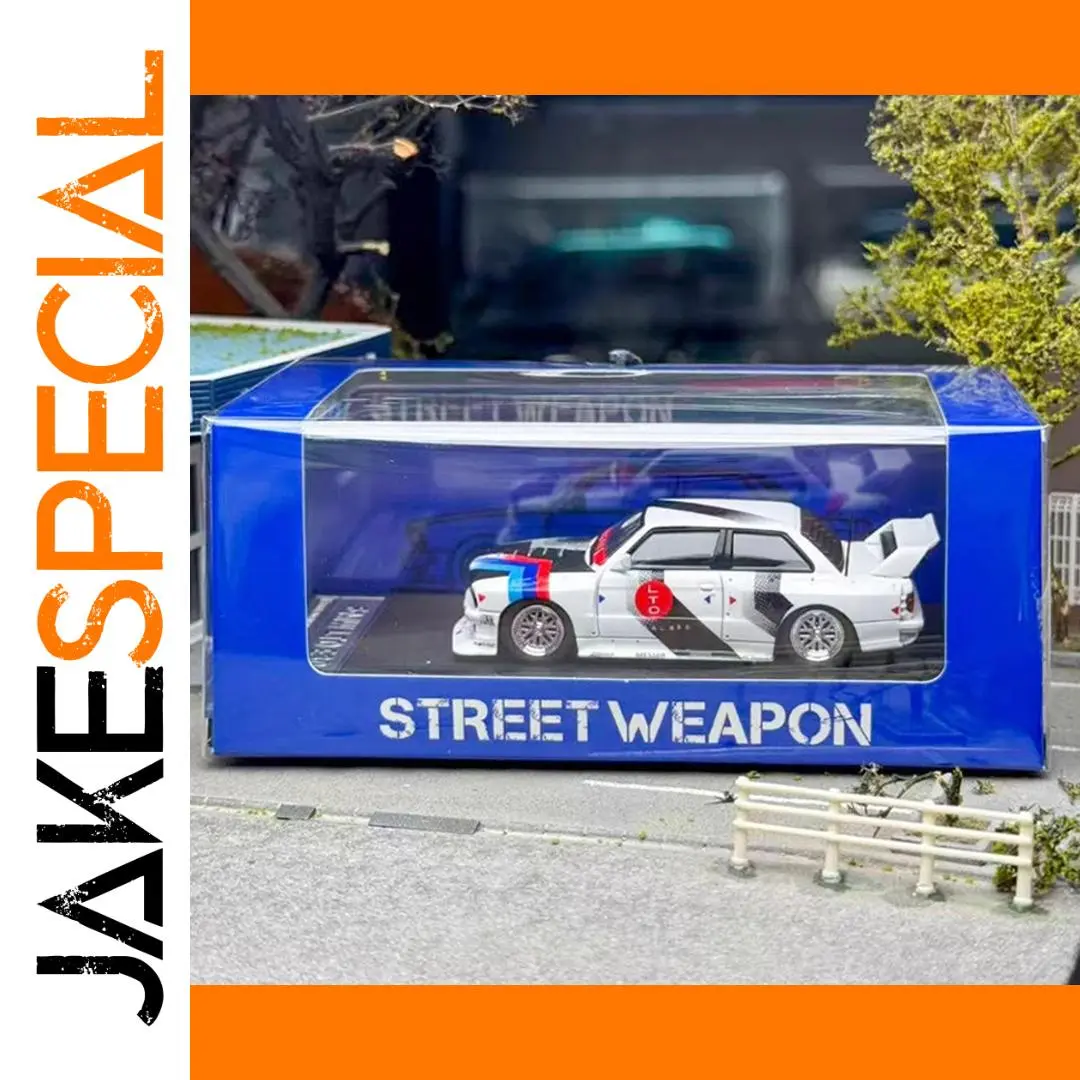 1/64 BMW E30 M3 Diecast Model with Decals 1 1/64 BMW E30 M3 Diecast Model with Decals