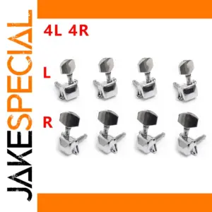 Chrome Guitar Tuning Pegs for Acoustic Models