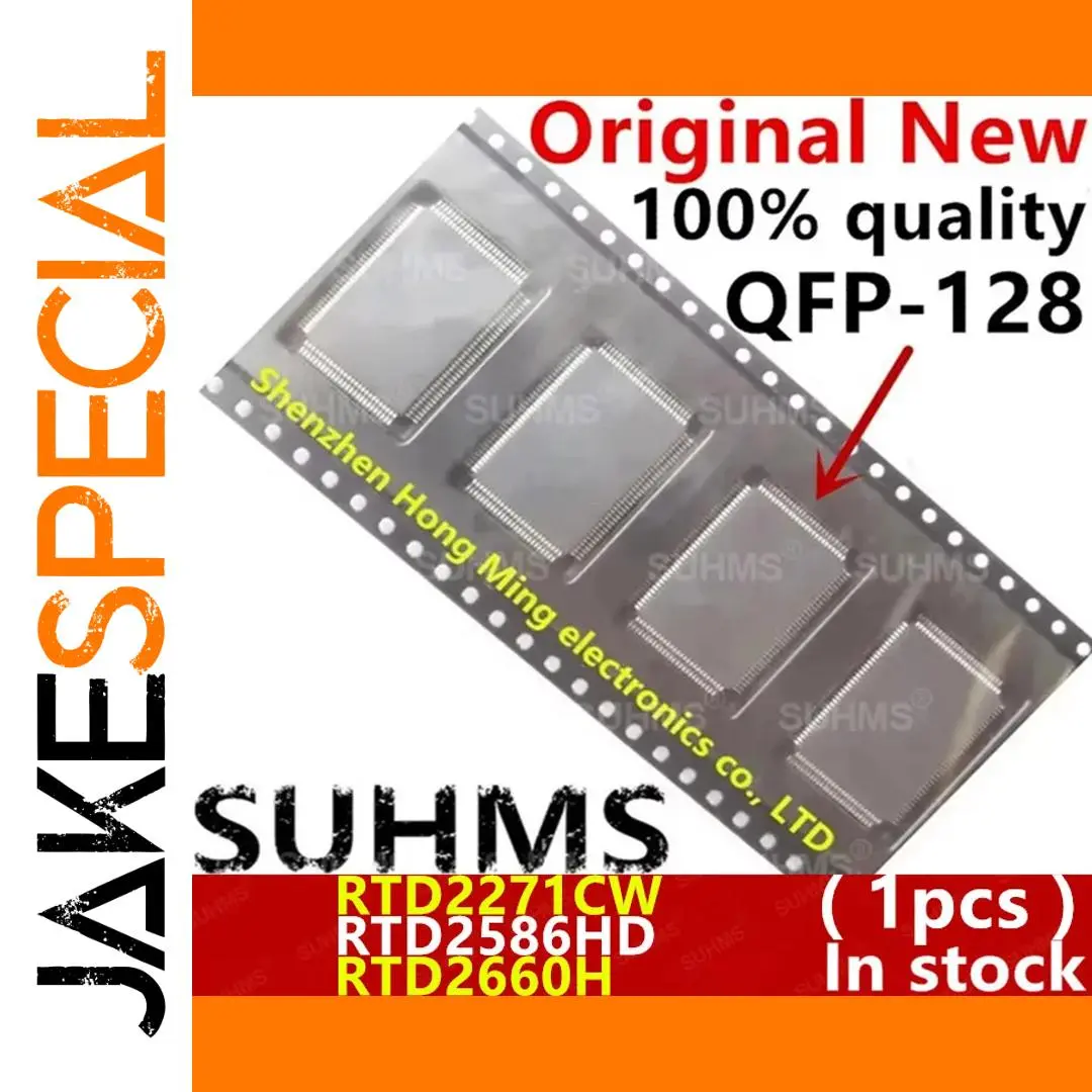 QFP-128 Voltage Regulator: RTD2271CW/2586HD/2660H 1 QFP-128 Voltage Regulator: RTD2271CW/2586HD/2660H