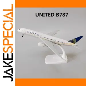 United Boeing 787 Model - 20cm Alloy Display