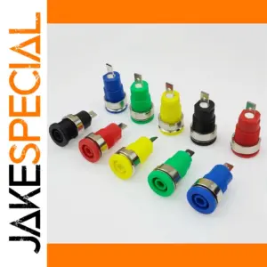 40-Pack Insulated Banana Plug Female Sockets Set