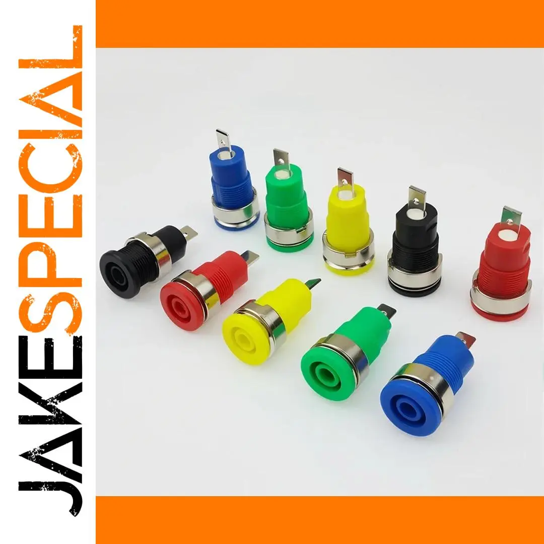 40-Pack Insulated Banana Plug Female Sockets Set 1 40-Pack Insulated Banana Plug Female Sockets Set