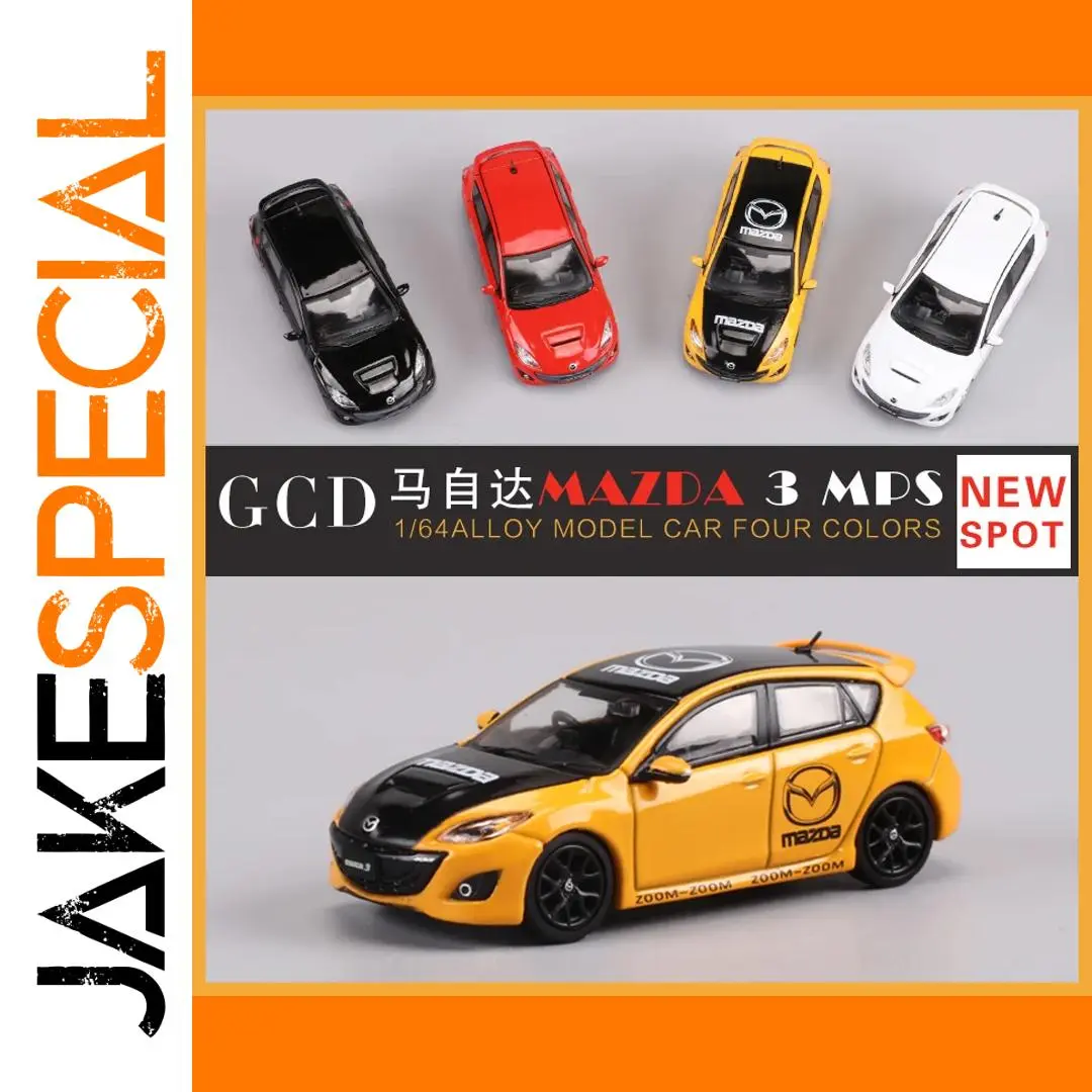 Mazda 3 MPS 1:64 Scale Diecast Model 1 Mazda 3 MPS 1:64 Scale Diecast Model