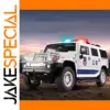1:18 Scale Alloy Police SUV Model