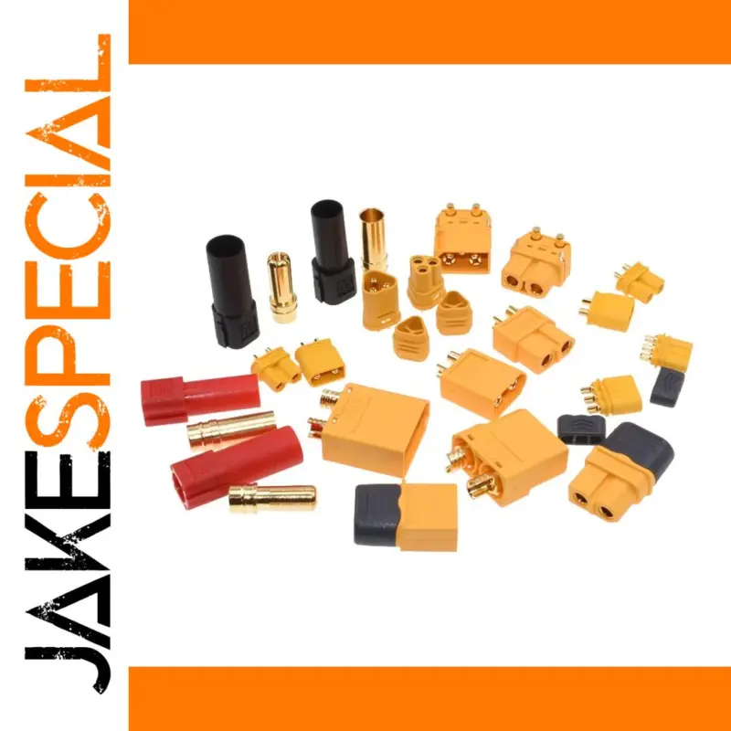 High-Current Power Solutions with the XT60 10-Pair Bullet Connectors Set 1 d91fbb97f3bd46fa8bf45b8c product image