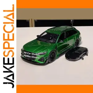 Vibrant Green 1:18 RS6-R Diecast Model by GT Spirit
