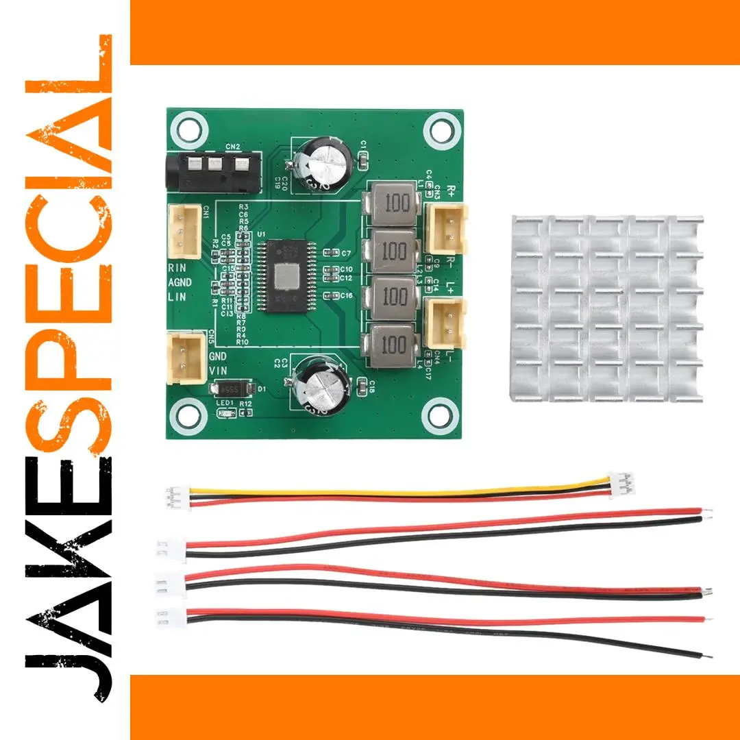 50W Class D Stereo Amplifier Board for DIY Projects 1 50W Class D Stereo Amplifier Board for DIY Projects