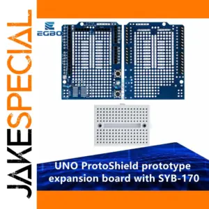 UNO ProtoShield with Breadboard Expansion Board