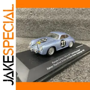 Vintage Porsche 356 A Model in Light Blue