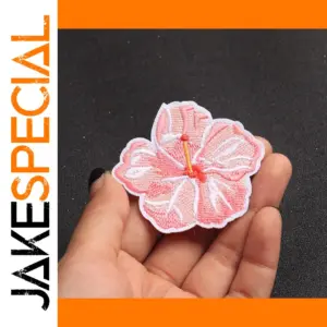 Vibrant Flower Badge Patch for Customization