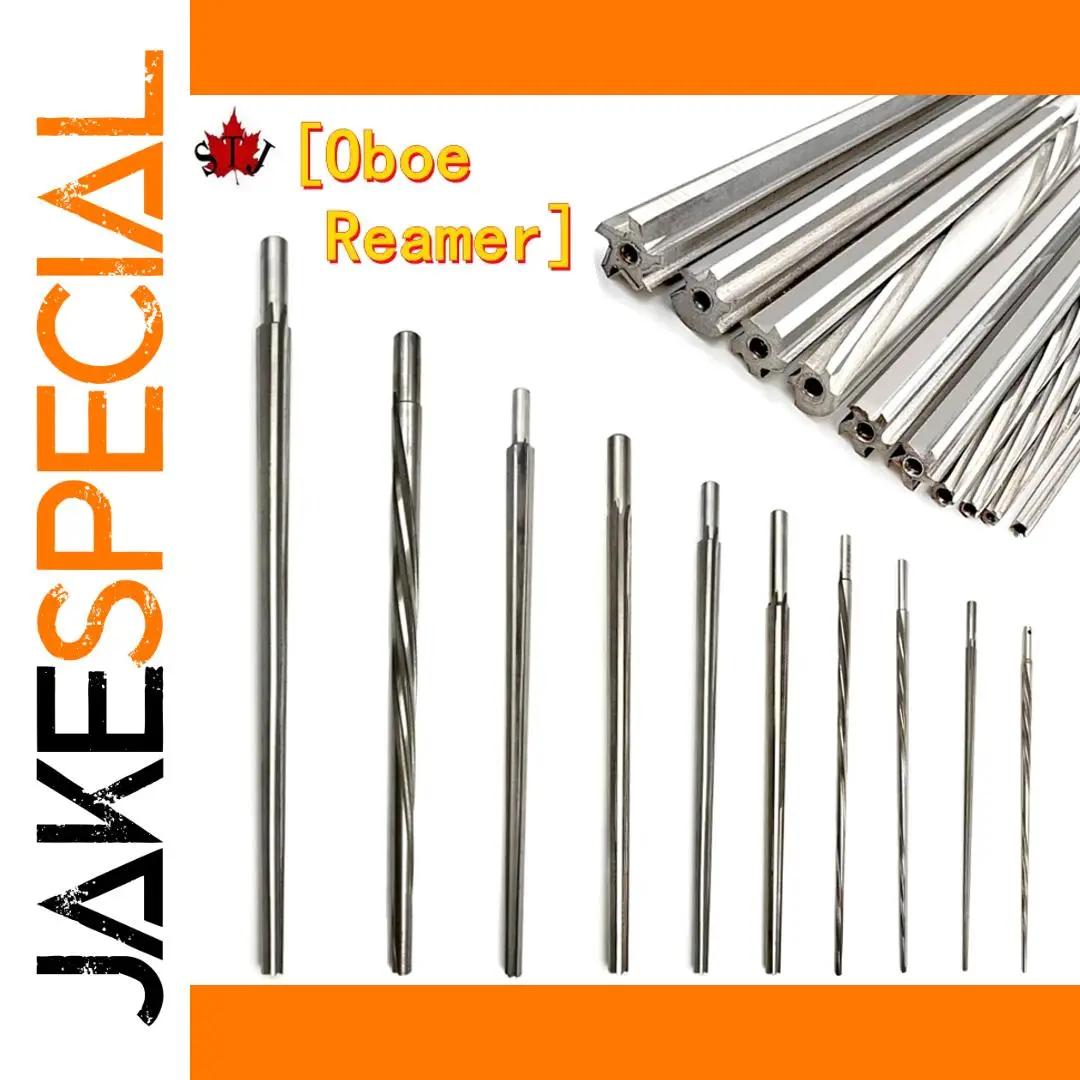 High-Speed Steel Oboe Reamer 3.6-12.9mm 1 High-Speed Steel Oboe Reamer 3.6-12.9mm