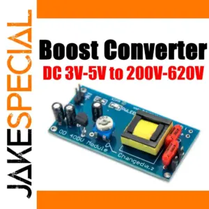 High-Voltage Boost Converter 3V-5V to 200V-620V