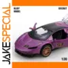 Vibrant Purple Alloy Race Car 1:36 Scale