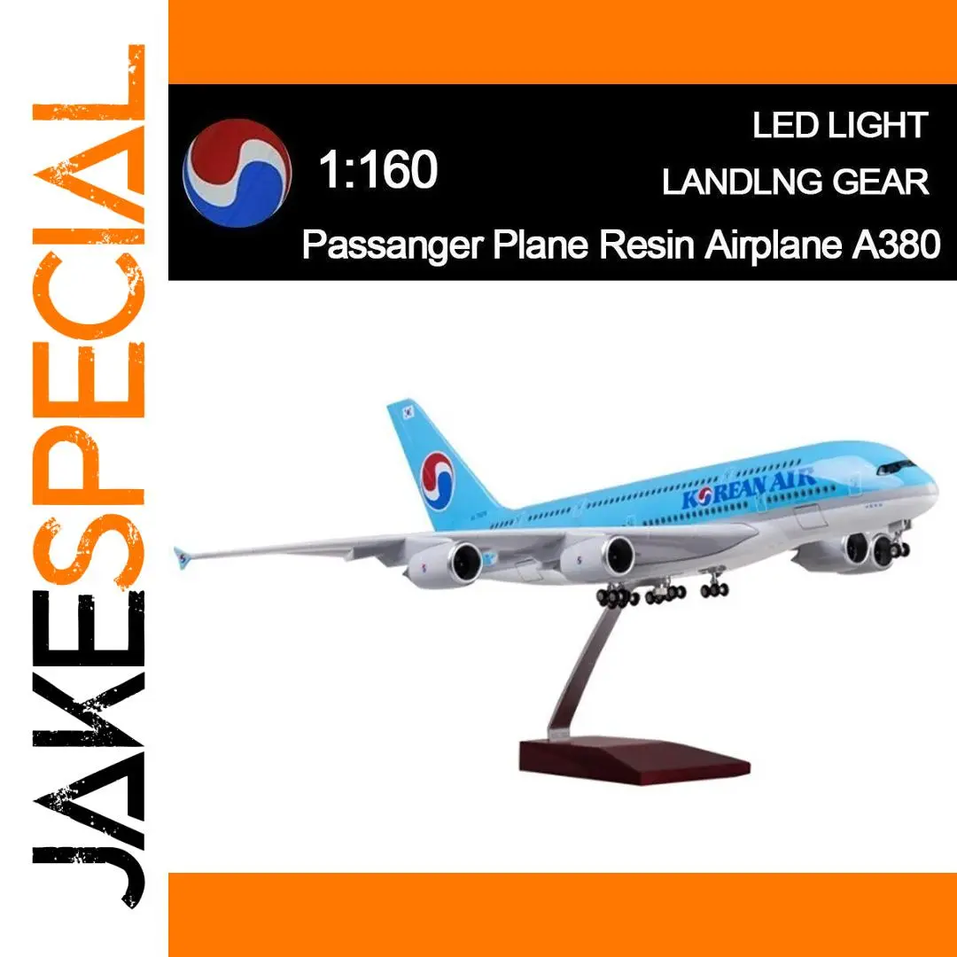 Korean Air Airbus A380 1:160 Scale Model 1 Korean Air Airbus A380 1:160 Scale Model