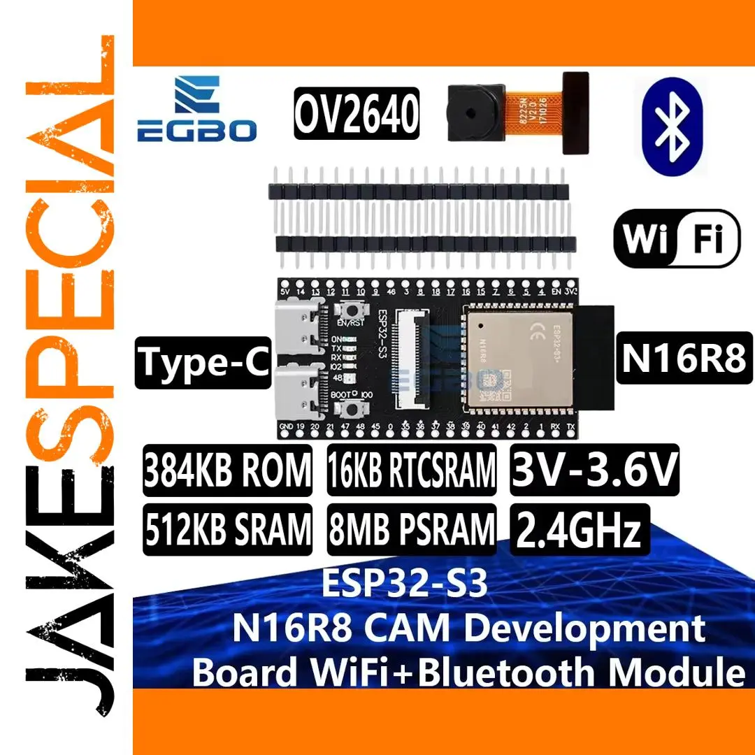 ESP32-S3 N16R8 CAM Development Board 1 ESP32-S3 N16R8 CAM Development Board