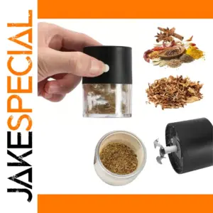 Rechargeable Electric Herb Grinder in Black or Purple
