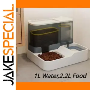 Modern Pet Automatic Feeder for Cats and Dogs