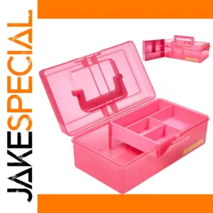 Pink Modular Plastic Storage Organizer