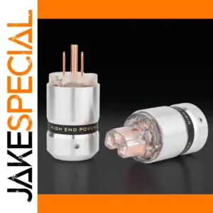 Premium Audio Power Plug with Copper Conductor