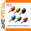 Color-Coded Banana Plug Connectors Pack of 10