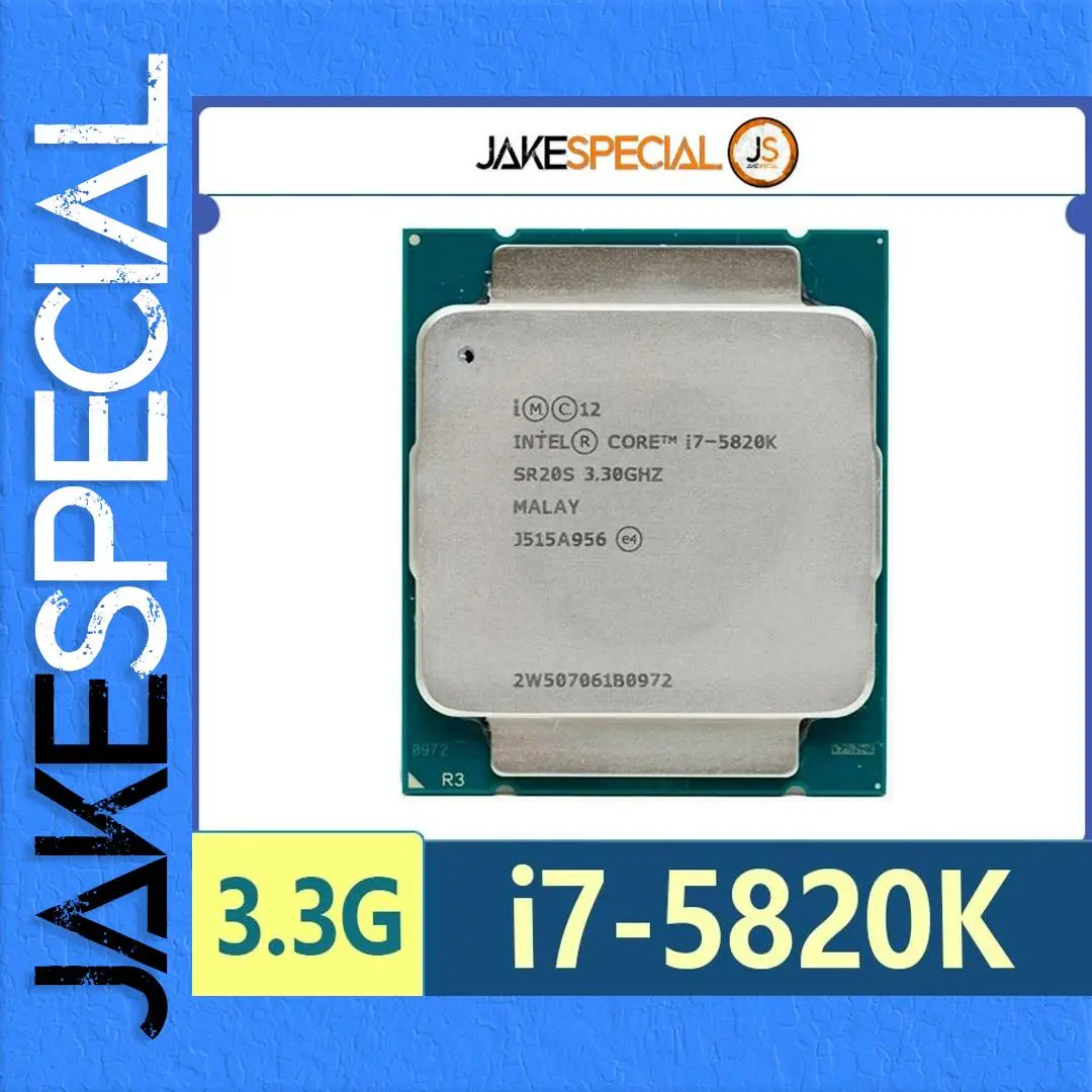 Intel Core i7-5820K Processor LGA2011-3 3.30GHz 1 Intel Core i7-5820K Processor LGA2011-3 3.30GHz
