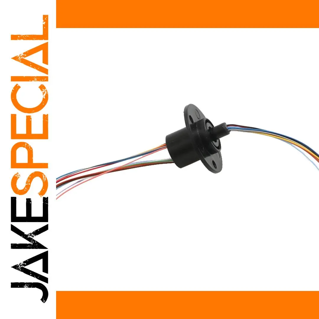 High-Speed 22mm Slip Ring with 12 Channels 1 High-Speed 22mm Slip Ring with 12 Channels