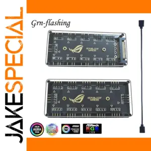 RGB Extension Cable 3-pin & 4-pin, 30cm