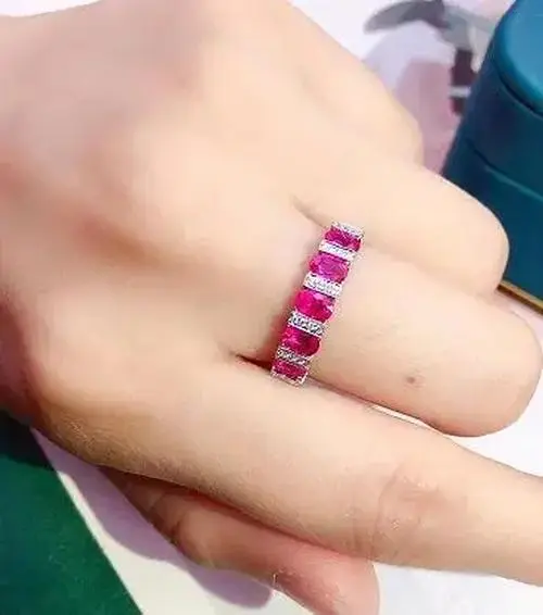 Vibrant Mozambique Ruby Women’s Ring 3 Vibrant Mozambique Ruby Women’s Ring - Image 3