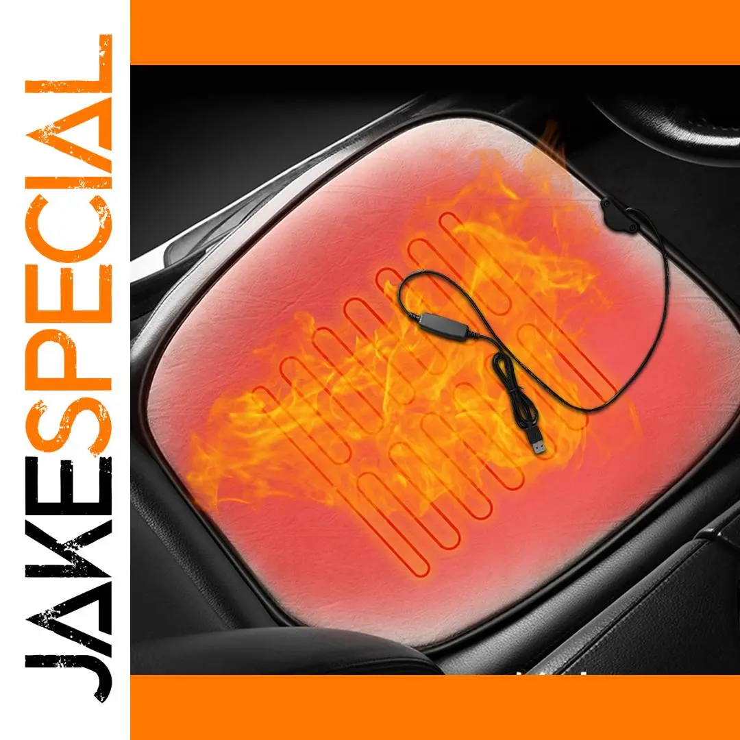 Electric Car Seat Heating Cushion with USB 1 Electric Car Seat Heating Cushion with USB