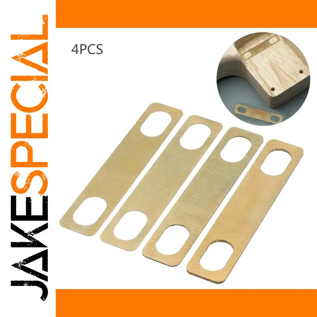 Brass Guitar Neck Adjustment Shims Set 1 Brass Guitar Neck Adjustment Shims Set