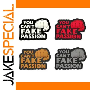 YOU CAN'T FAKE PASSION Glow-in-the-Dark Patch