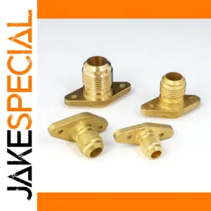 Brass Air Conditioner Fitting 1/4"–3/4" Thread